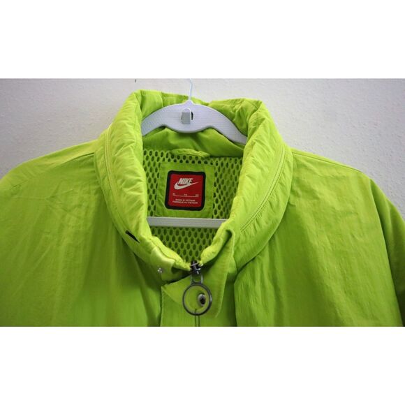 Nike FZ0714-357 Men Sz XL Bright Cactus Green Full Zip Oversized Tech Jacket - Picture 5 of 16